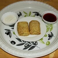 Блины с мясом в Чебурек хаус
