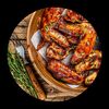 Килограмм крылышек BBQ в Food Place по цене 1249