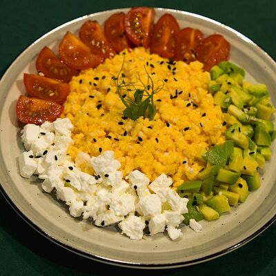 Фитнес скрембл в Миндаль Coffee & Food по цене 309 ₽