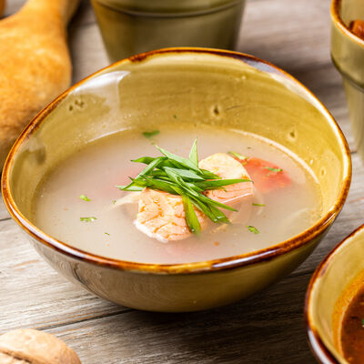 Суп Грузинский рыбный в Грузинское кафе Ван Гоги по цене 360 ₽