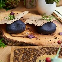 Паштет из куриной печени с кремом из кураги в Есть Today