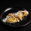 Паста карбонара с копченой говядиной в Level kitchenbar по цене 690