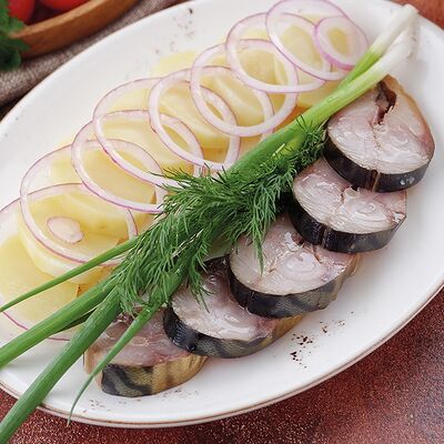 Скумбрия атлантическая холодного копчения в Сандуны Урал по цене 550 ₽