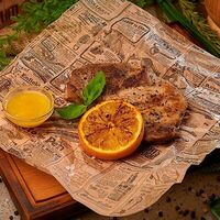 Свиная шейка на гриле в Рестобар Ферум