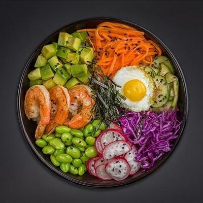 Поке с тигровыми креветками в Bluefin по цене 1680 ₽