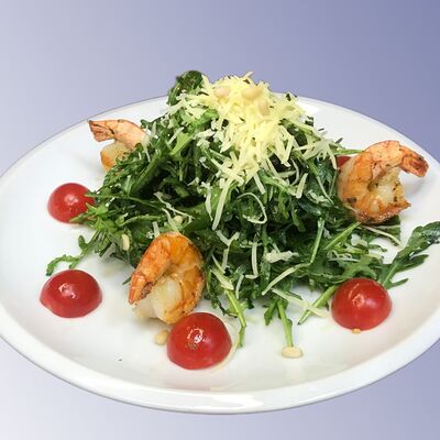 Руккола с креветками в Фудмолл Кузня по цене 899 ₽
