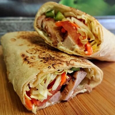 Шаурма из свинины в Шашлык - BBQ по цене 670 ₽