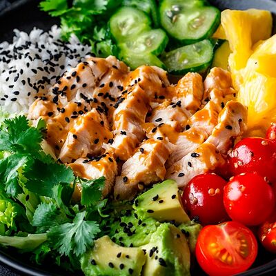 Поке с курицей в Суши мастер по цене 739 ₽