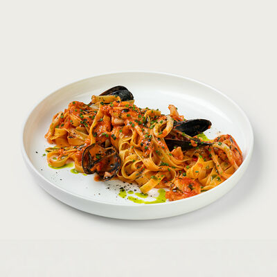 Фетучини с морепродуктами в VASILCHUKI Chaihona №1 по цене 1050