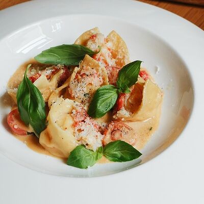 Равиоли с крабом и томатами в Беллуччи по цене 890