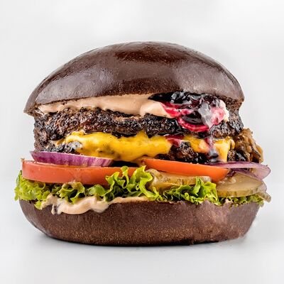 Бургер VIP 13 в Black Star Burger по цене 1030 ₽