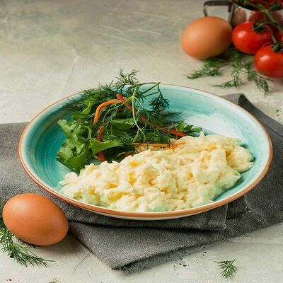 Скрембл омлет в Баклажан в ТЦ 