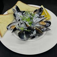 Мидии в сливочном соусе в Кафе сон у моря