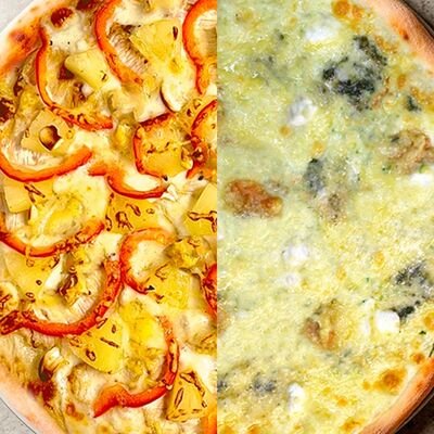 Не Гавайская и Фо чиз в ПиЦЦунда Море начинки по цене 1475 ₽