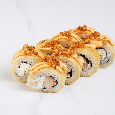 Жареный мини-бикини с угрем и сыром в Ёбисан по цене 839 ₽