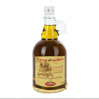 Масло оливковое Coppini Grezzo Contadino Extra Virgin нерафинированное регион Умбрия Италия в Азбука Вкуса Экспресс Меню по цене 1485 ₽