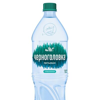 Вода Черноголовка газированнаяв Топка по цене 75 ₽