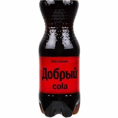 Напиток газированный Добрый Кола zero 0,5 л Пэт в Блин & Coffee по цене 144 ₽