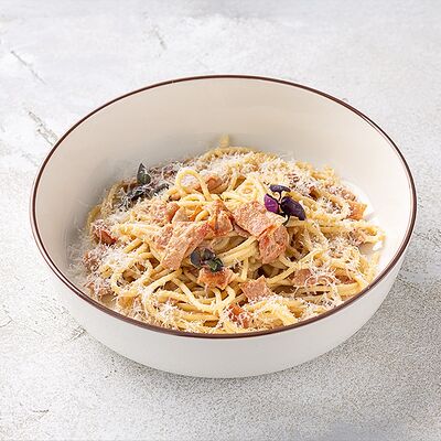 Паста Карбонара в Шоколадница по цене 690 ₽