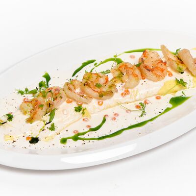 Омлет с лангустинами в Ciro bistro по цене 1050 ₽