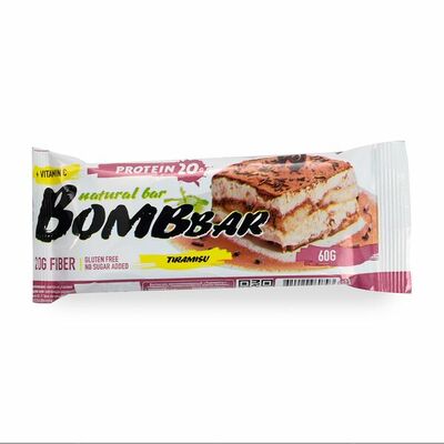 Батончик протеиновый Тирамису Bombbar в Азбука Вкуса Экспресс Меню по цене 137 ₽