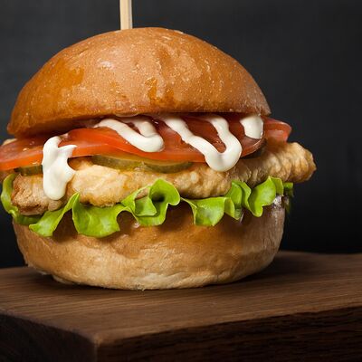 Рыбный бургер в СЁДНЯ МОЖНО по цене 660 ₽