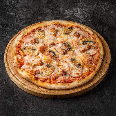 Пицца Курица с грибами в Мираж по цене 680 ₽