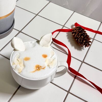 Ушастый сливочный латте в COFFEEKATE по цене 450 ₽