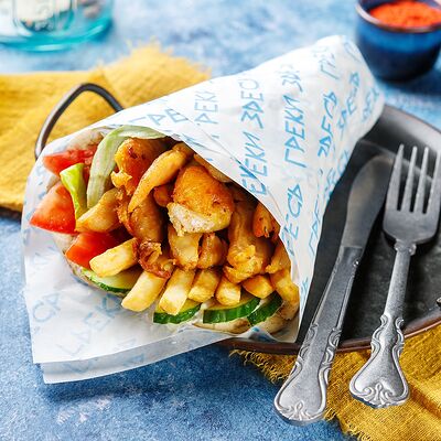 Гирос Классика в Греки Здесь по цене 370