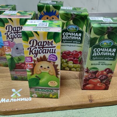 Сок Дары Кубани в Мельница по цене 90 ₽