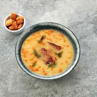 Гороховый суп с беконом в Кофейня №1