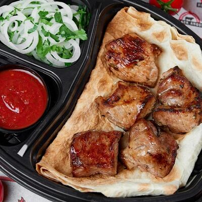 Шашлык из свинины в Black Angus Kebab по цене 525 ₽
