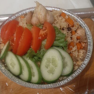 Плов с курицей в Плов&Сэндвич по цене 1200 ₽