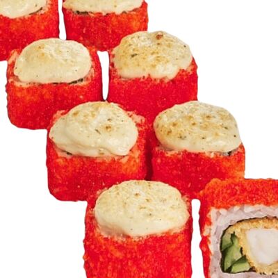 Запеченный с креветкой в темпуре в Добрая кухня по цене 549 ₽