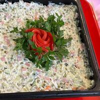 Салат Оливье в Кавказская кухня по домашнему