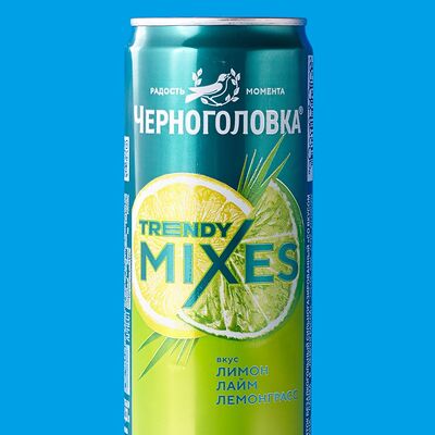 Лимонад Черноголовка Лимон-лайм-лемонграсс в КручуВерчу по цене 149 ₽