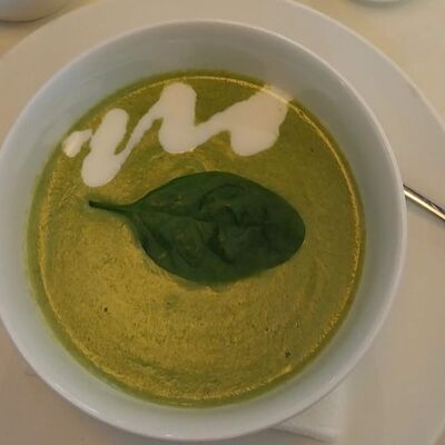Крем-суп из брокколи в Кафе Бар по цене 420 ₽