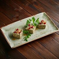 Ачапа из зеленой фасоли в Ача-Чача