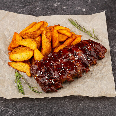 Кейс рибс в Крылышки & Рёбрышки по цене 1060 ₽