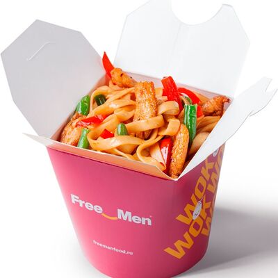 Wok с цыпленком в Фри Мэн по цене 338 ₽