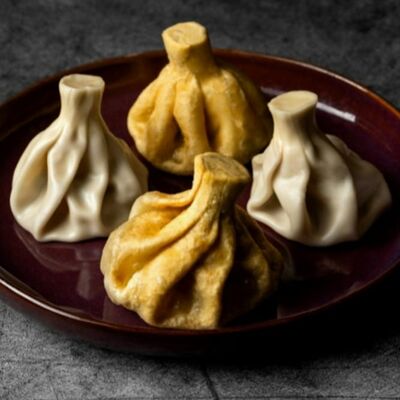 Вареные хинкали (3 шт. порция) в Хинкали уплетали по цене 480 ₽