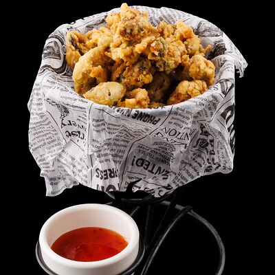 Попкорн из мидий в Harats Pub по цене 430 ₽