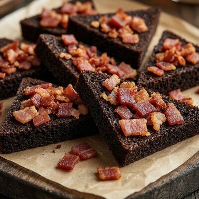 Гренки домашние с беконом в Бизон по цене 350 ₽