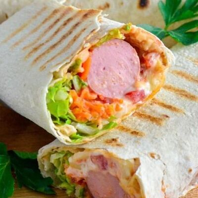 Хот-дог в лаваше в Жар по цене 239 ₽