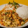 Ком Сао рис на пару с обжаренными овощами и мясом в Нячанг по цене 510