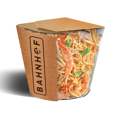 Удон с тигровой креветкой и овощами в Банхоф по цене 499 ₽