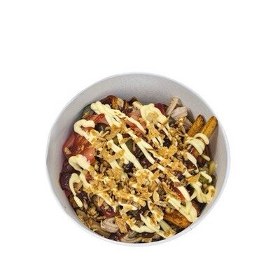 Картофель по-канадски с курицей в Гриша и Гоша по цене 369 ₽