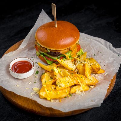 Бургер Баснями не кормим в Баснями не кормим по цене 1170 ₽