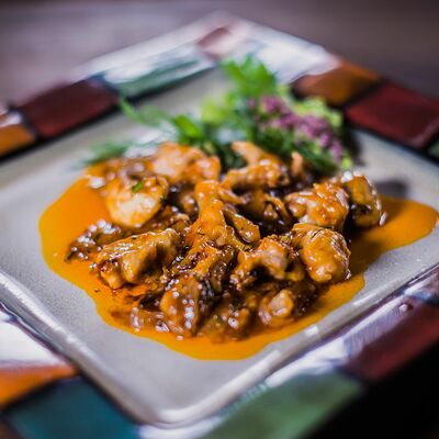 Поджарка из свинины в Толстый Goose по цене 340 ₽