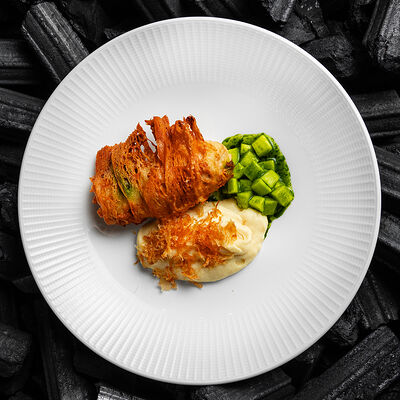 Котлета де-воляй в Dodici Grill по цене 1120 ₽